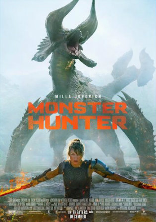 Monster Hunter (2020) 720p | 480p WEB-HDRip Dual Audio [Hindi – English] 1GB – 400MB