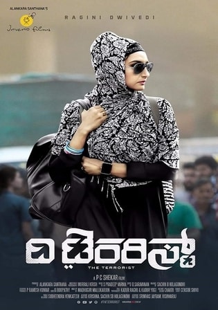 The Terrorist (2020) 720p HEVC HDRip Dual Audio [Hindi - Kannada] 550MB