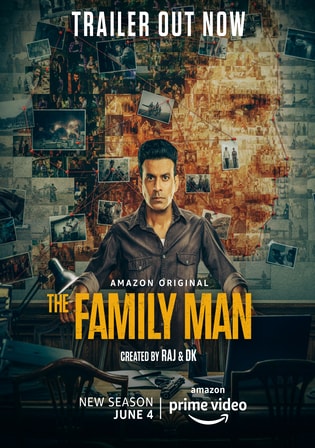 The Family Man Season 2 (2021) Hindi Web Series 720p HEVC HDRip [EP 1 to 9]