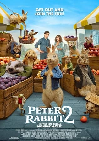 Peter Rabbit 2: The Runaway (2021) 720p HEVC BluRay Hindi ORG Dual Audio 500MB