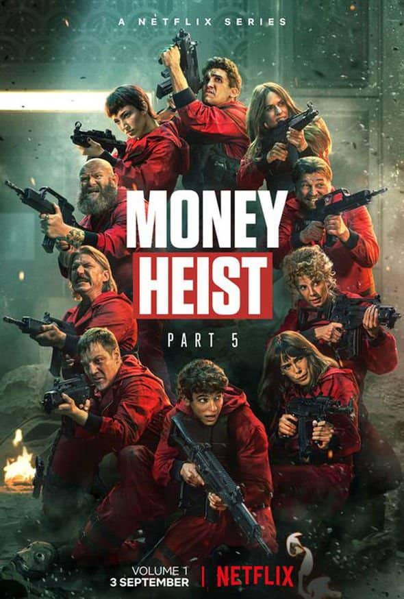 Money Heist Season 5 Vol 2 (2021) 720p | 480p WEB-HDRip Dual Audio [Hindi – English] [EP 6 to 10]