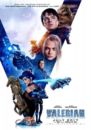 Valerian and the City (2017) 720p | 480p BluRay Dual Audio [Hindi – English] 1.1GB | 450MB