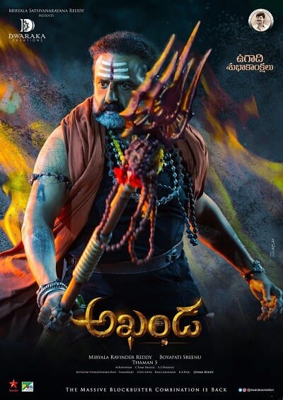 Akhanda (2020) 720p WEB-HDRip Dual Audio [Hindi – Telugu] 1.3GB Download